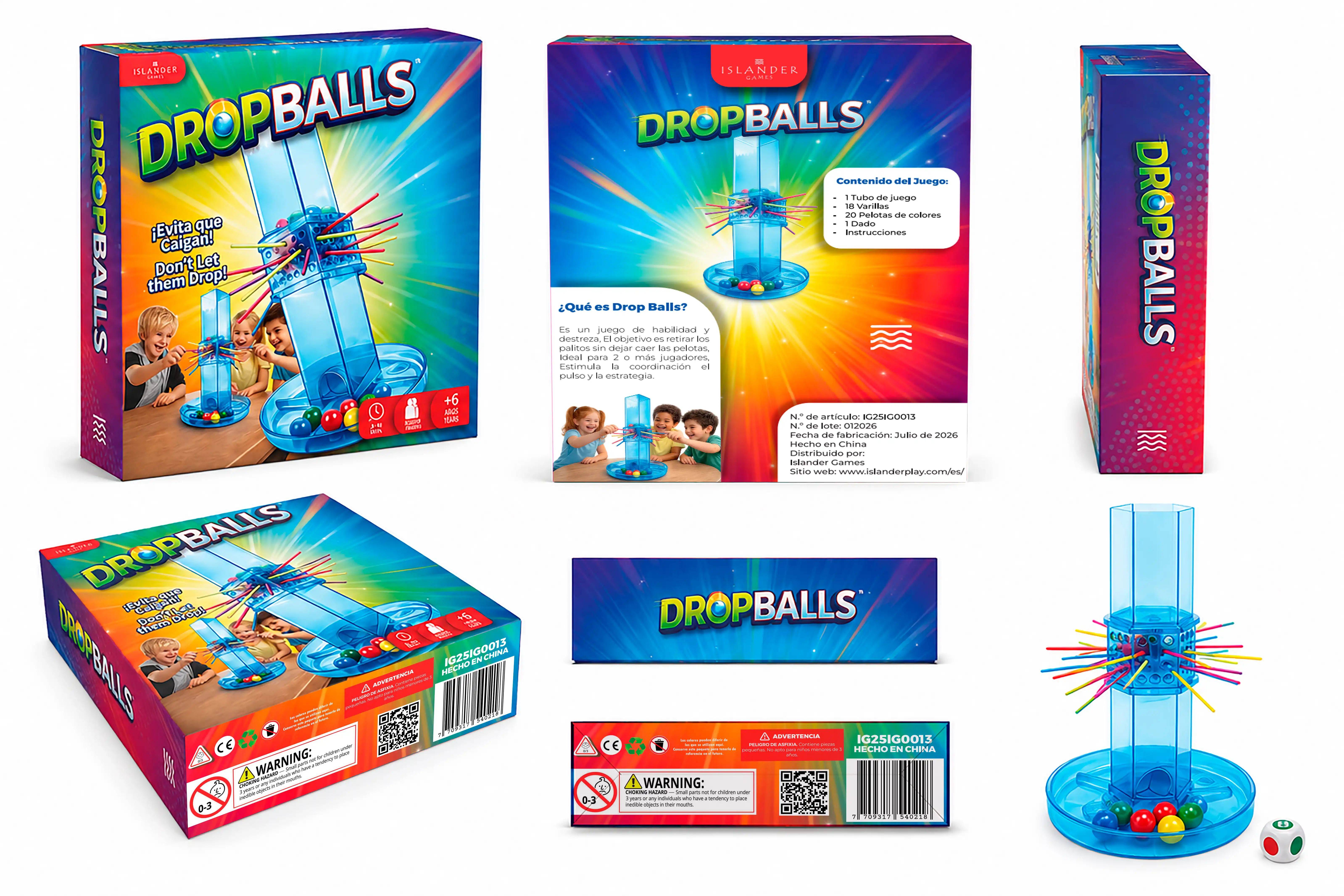 Drop Balls Posterior