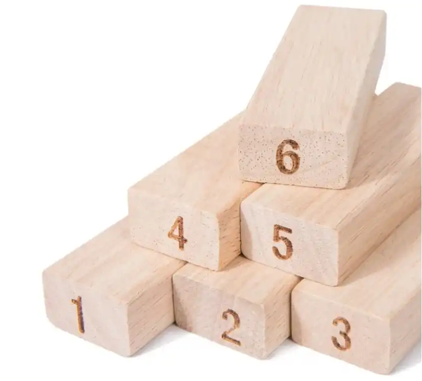 Bloques de Madera Posterior
