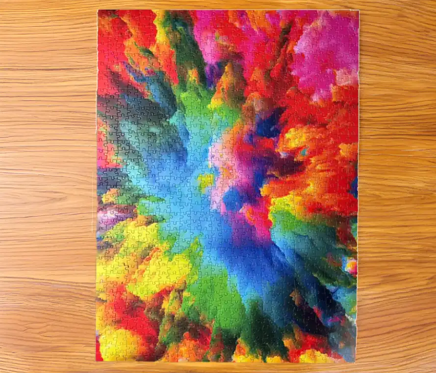 Explosión de Color 1000 piezas Posterior